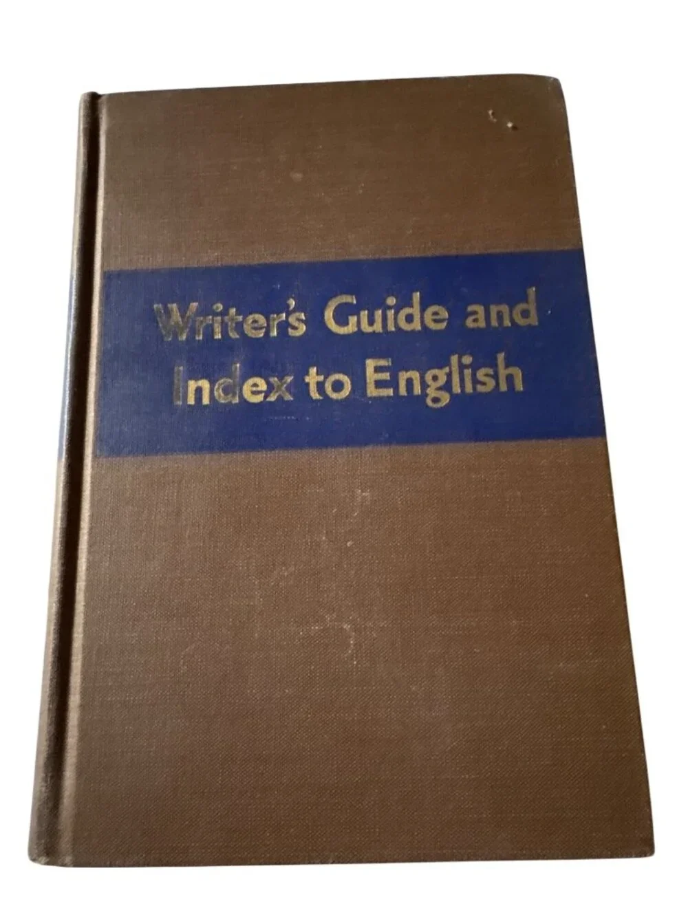 1942 Hardcover Writers Guide And Index To English By Porter G. Perrin
